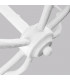 Feiss Annie Multi Arm Chandelier Plaster White-2