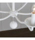Feiss Annie Multi Arm Chandelier Plaster White-4