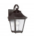 Feiss Galena Outdoor Wall Lantern Sable IP44-1