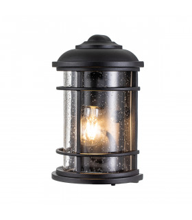 Feiss Lighthouse Outdoor Wall Lantern Textured Black IP44-1