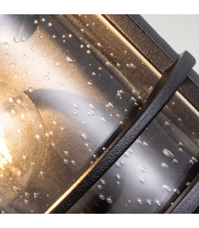 Feiss Lighthouse Outdoor Wall Lantern Textured Black IP44-3