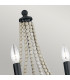 Feiss Nori Candle Wall Lamp Dark Weathered Zinc with Driftwood Grey-4