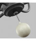 Feiss Nori Multi Arm Chandelier Dark Weathered Zinc with Driftwood Grey-3