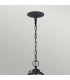 Feiss Nori Multi Arm Chandelier Dark Weathered Zinc with Driftwood Grey-4