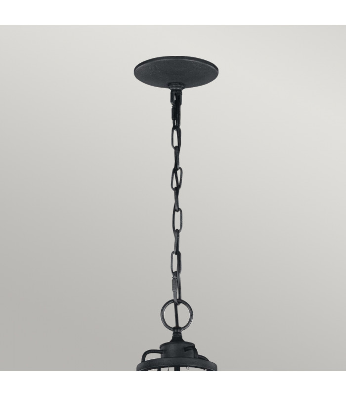 Feiss Nori Multi Arm Chandelier Dark Weathered Zinc with Driftwood Grey-4