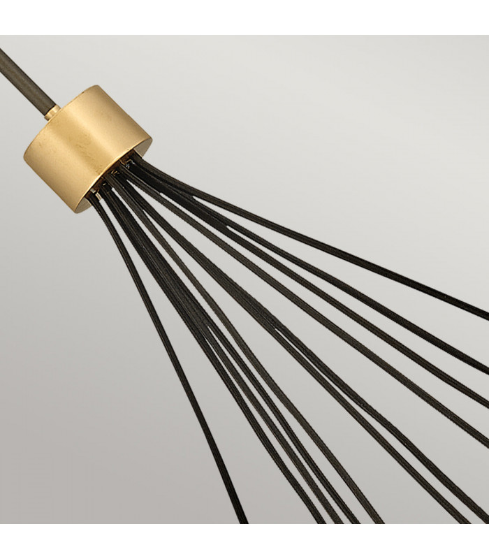 Hinkley Astrid Cluster Pendant Ceiling Light Metallic Matte Bronze with Deluxe Gold Accents --4