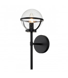 Hinkley Hollis Bathroom Wall Lamp Black IP44-1