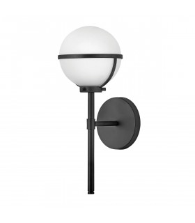 Hinkley Hollis Bathroom Wall Lamp Black IP44-1