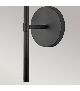Hinkley Hollis Bathroom Wall Lamp Black IP44-2
