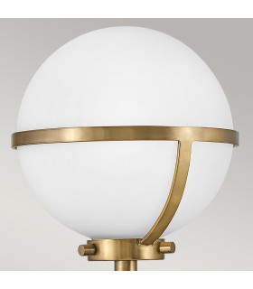 Hinkley Hollis Bathroom Wall Lamp Heritage Brass IP44-2