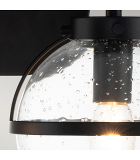 Hinkley Hollis Bathroom Wall Lamp Black IP44-2