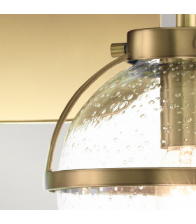 Hinkley Hollis Bathroom Wall Lamp Heritage Brass IP44-2