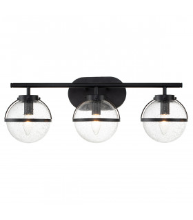 Hinkley Hollis Bathroom Wall Lamp Black IP44-1