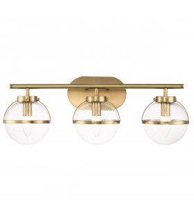 Hinkley Hollis Bathroom Wall Lamp Heritage Brass IP44-1