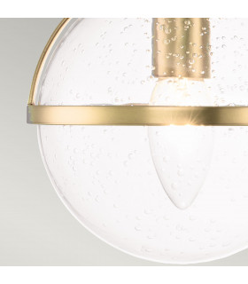 Hinkley Hollis Bathroom Wall Lamp Heritage Brass IP44-2
