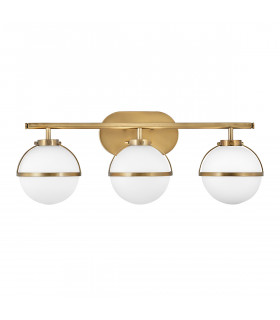 Hinkley Hollis Bathroom Wall Lamp Heritage Brass IP44-1