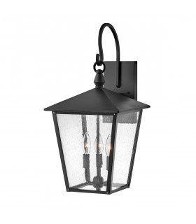 Hinkley Huntersfield Outdoor Wall Lantern Black IP44-1