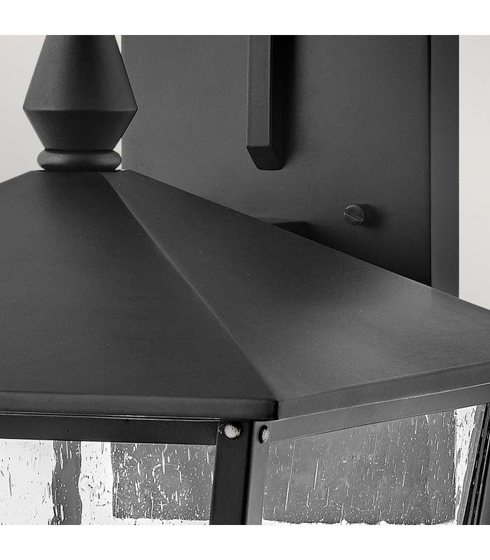Hinkley Huntersfield Outdoor Wall Lantern Black IP44-4