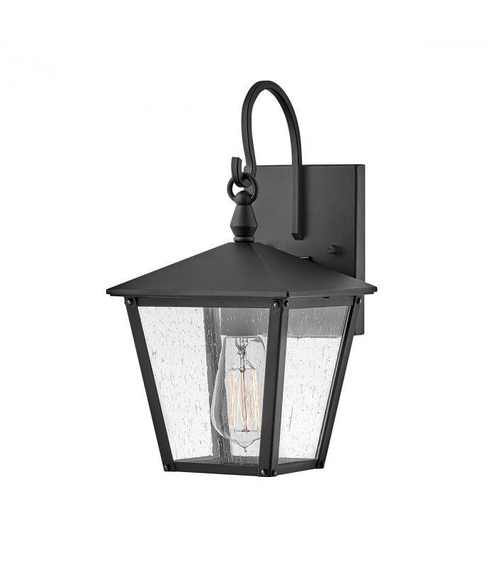 Hinkley Huntersfield Outdoor Wall Lantern Black IP44-1