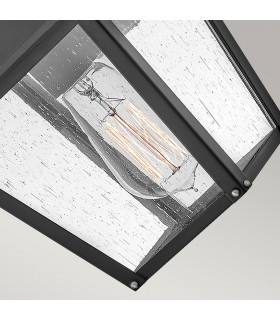Hinkley Huntersfield Outdoor Wall Lantern Black IP44-2