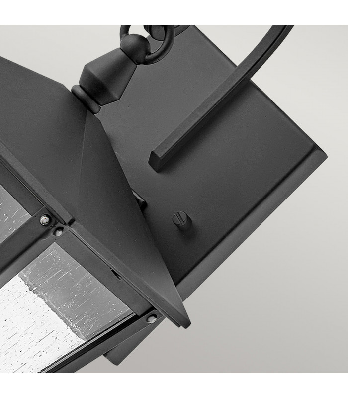 Hinkley Huntersfield Outdoor Wall Lantern Black IP44-4