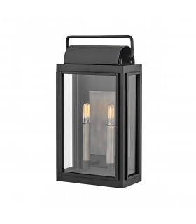 Hinkley Sag Harbor Outdoor Wall Lantern Black IP44-1