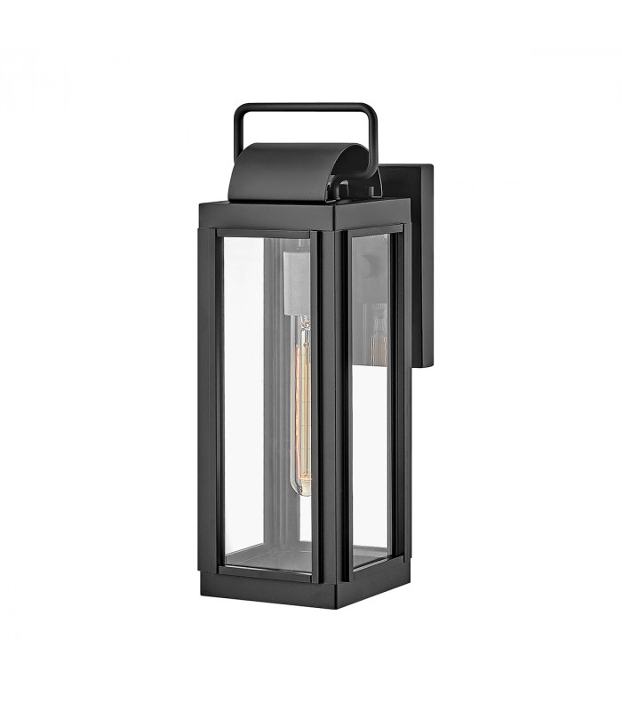 Hinkley Sag Harbor Outdoor Wall Lantern Black IP44-1