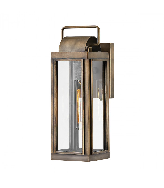 Hinkley Sag Harbor Outdoor Wall Lantern Painted Burnished Bronze IP44-1