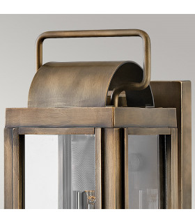 Hinkley Sag Harbor Outdoor Wall Lantern Painted Burnished Bronze IP44-2