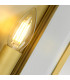 Holborn Outdoor Wall Lantern Brushed Brass IP44-4