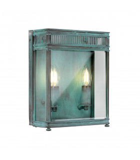 Holborn Outdoor Wall Lantern Verdigris IP44-1