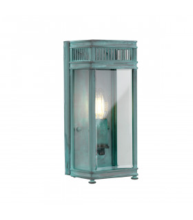 Holborn Outdoor Wall Lantern Verdigris IP44-1