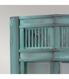 Holborn Outdoor Wall Lantern Verdigris IP44-2