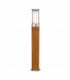 Hornsea Outdoor Bollard Teak with 316 Stainless Steel IP55-1