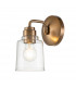 Kichler Aivian Dome Wall Lamp Weathered Brass-1
