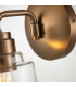 Kichler Aivian Dome Wall Lamp Weathered Brass-5