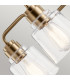 Kichler Aivian Multi Arm Pendant Ceiling Light Weathered Brass-3