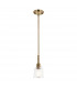 Kichler Aivian Dome Pendant Ceiling Light Weathered Brass-1