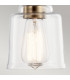 Kichler Aivian Dome Pendant Ceiling Light Weathered Brass-2