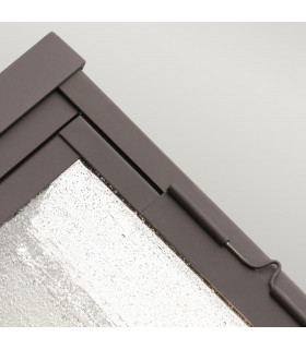 Kichler Carlson Outdoor Wall Lantern Rubbed Bronze IP44-4