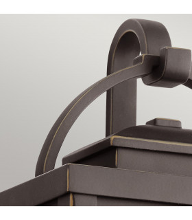 Kichler Carlson Outdoor Wall Lantern Rubbed Bronze IP44-4