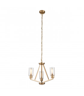 Kichler Deryn Multi Arm Pendant Ceiling Light Natural Brass-1