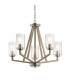 Kichler Deryn Multi Arm Pendant Ceiling Light Distressed Antique Grey-2