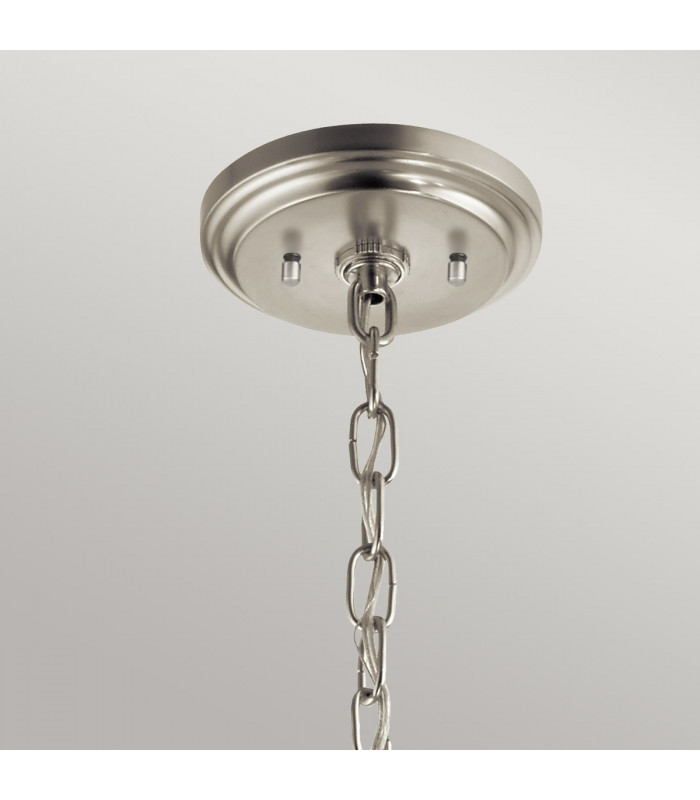 Kichler Deryn Multi Arm Pendant Ceiling Light Distressed Antique Grey-5