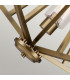 Kichler Deryn Multi Arm Pendant Ceiling Light Natural Brass-3