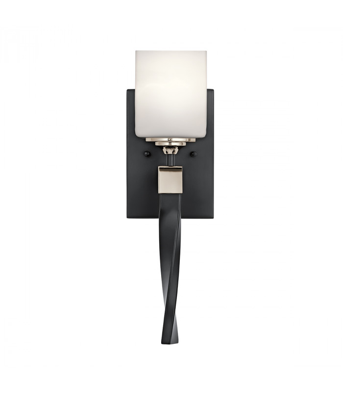 Kichler Marette Wall Lamp with Shade Black IP44-2