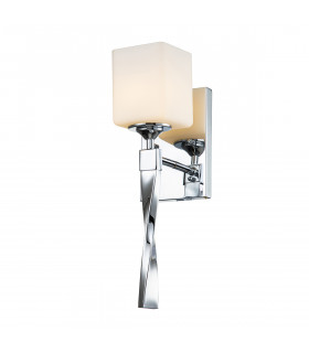 Kichler Marette Wall Lamp with Shade Polished Chrome IP44-1
