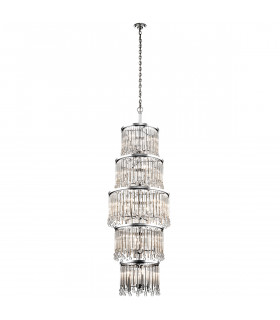 Kichler Piper Chandeliers Polished Chrome-1