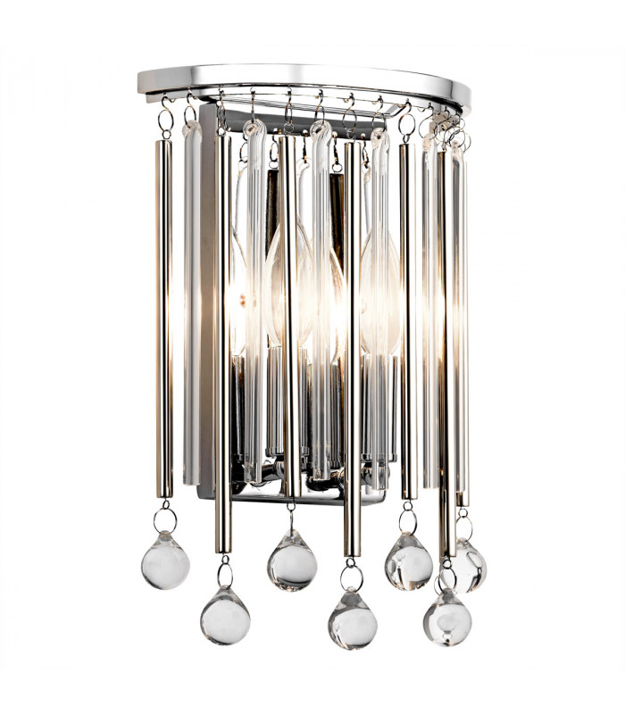 Kichler Piper Wall Lamp Polished Chrome-1