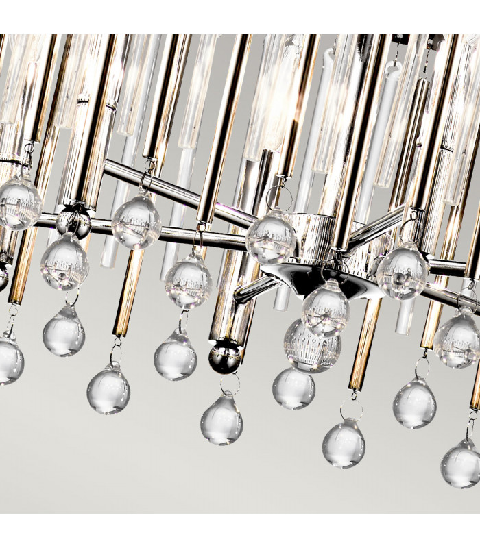 Kichler Piper Pendant Ceiling Light Polished Chrome-4
